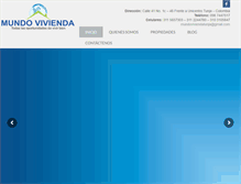 Tablet Screenshot of mundovivienda.net